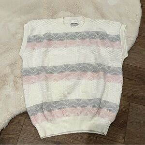 Vintage Sleeveless Sweater Size Medium